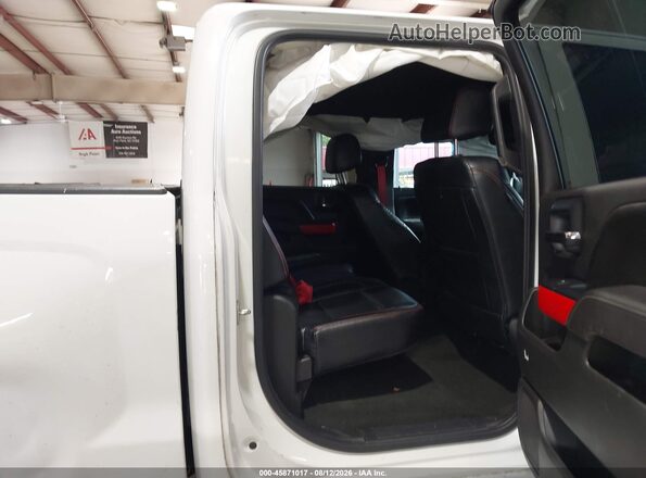 3GCUKREC4HG218811 2017 CHEVROLET SILVERADO White VIN sticker view