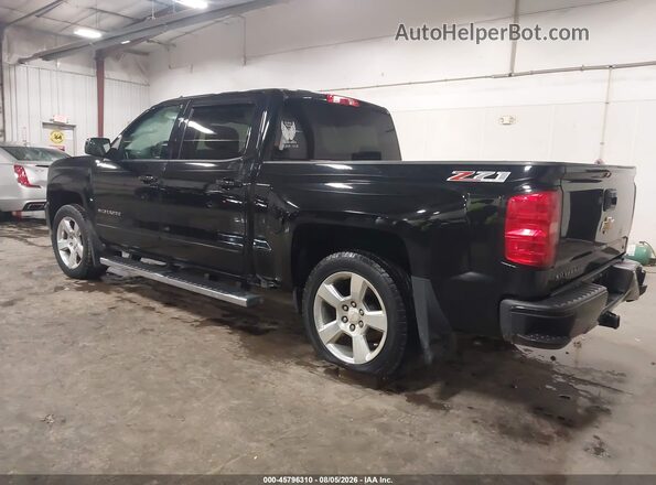 3GCUKREC4HG240808 2017 CHEVROLET SILVERADO Black უკანა მარცხენა
