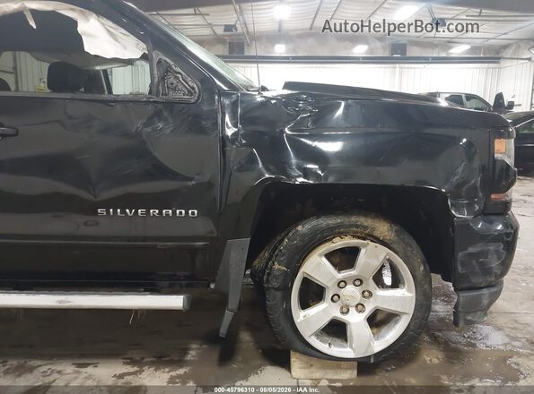 3GCUKREC4HG240808 2017 CHEVROLET SILVERADO Black წინა ხედი
