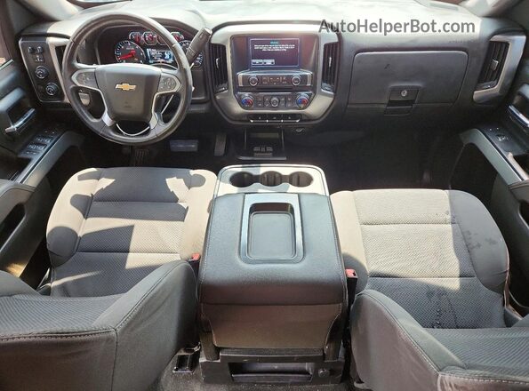 3GCUKREC4HG256247 2017 CHEVROLET SILVERADO White Dashboard view
