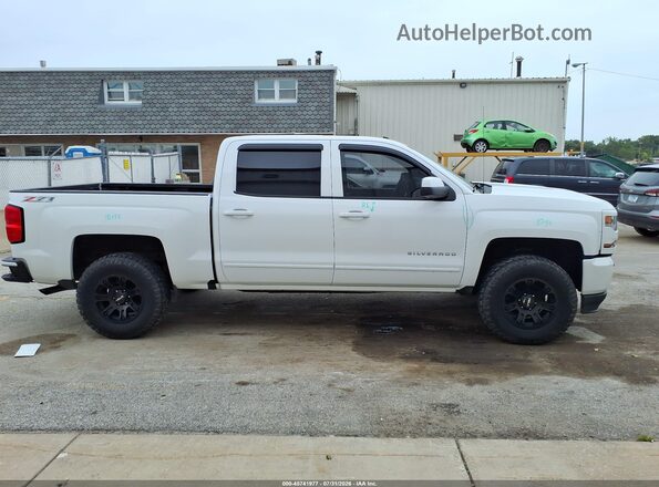 3GCUKREC4HG266809 2017 CHEVROLET SILVERADO White უკანა სალონის ხედი