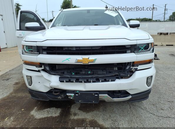 3GCUKREC4HG266809 2017 CHEVROLET SILVERADO White ხელსაწყოთა პანელის ხედი