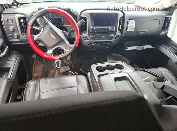 3GCUKREC4HG290513 2017 CHEVROLET SILVERADO Green Вид панелі приладів