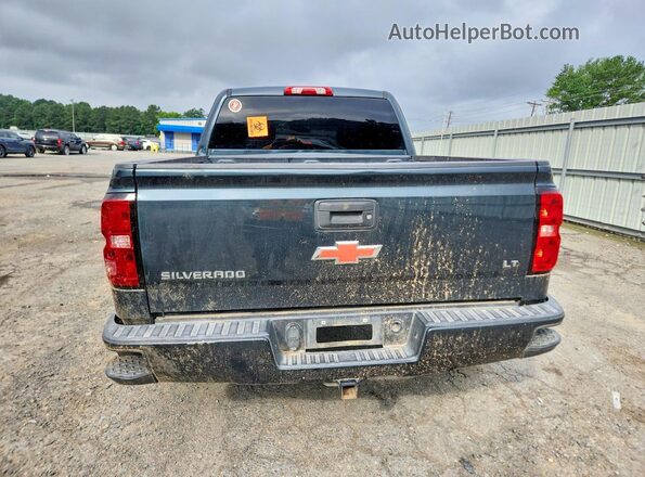 3GCUKREC4HG290513 2017 CHEVROLET SILVERADO Green Вид ззаду
