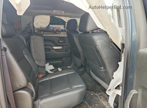 3GCUKREC4HG290513 2017 CHEVROLET SILVERADO Green Вид задніх сидінь