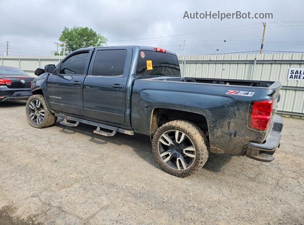 3GCUKREC4HG290513 2017 CHEVROLET SILVERADO Green Задня ліва чверть