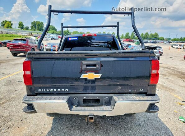 3GCUKREC4HG336521 2017 CHEVROLET SILVERADO Black Rear view