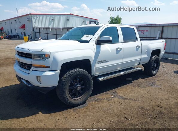 3GCUKREC4HG501192 2017 CHEVROLET SILVERADO White Առջևի ձախ երեք քառորդ տեսարան