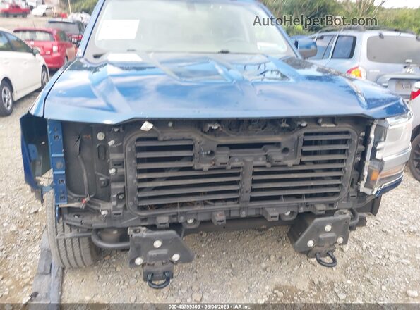 3GCUKREC4JG117869 2018 CHEVROLET SILVERADO Blue Vista frontal