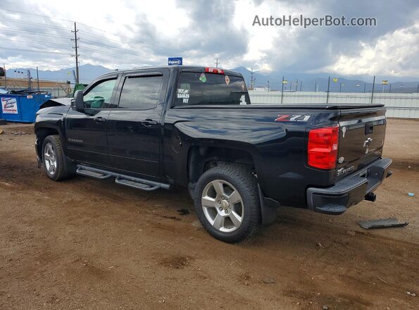 3GCUKREC4JG442604 2018 CHEVROLET SILVERADO Black Задня ліва чверть