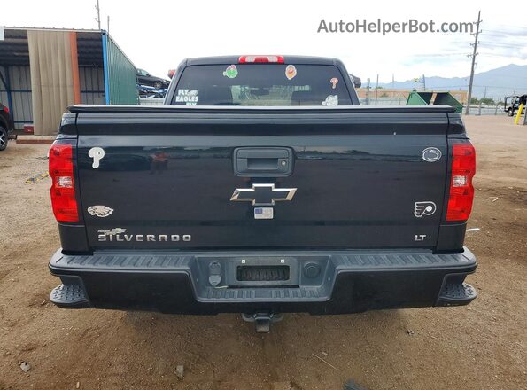 3GCUKREC4JG442604 2018 CHEVROLET SILVERADO Black Вид ззаду