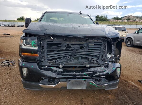 3GCUKREC4JG442604 2018 CHEVROLET SILVERADO Black Вид спереду