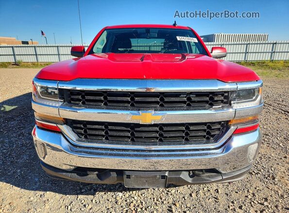 3GCUKREC4JG532089 2018 CHEVROLET SILVERADO Red Вид спереду