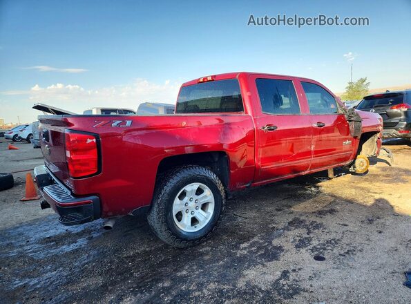 3GCUKREC4JG624707 2018 CHEVROLET SILVERADO Red Հետևի աջ