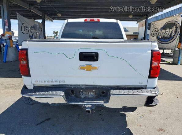 3GCUKREC5GG161999 2016 CHEVROLET SILVERADO Белый Вид сзади