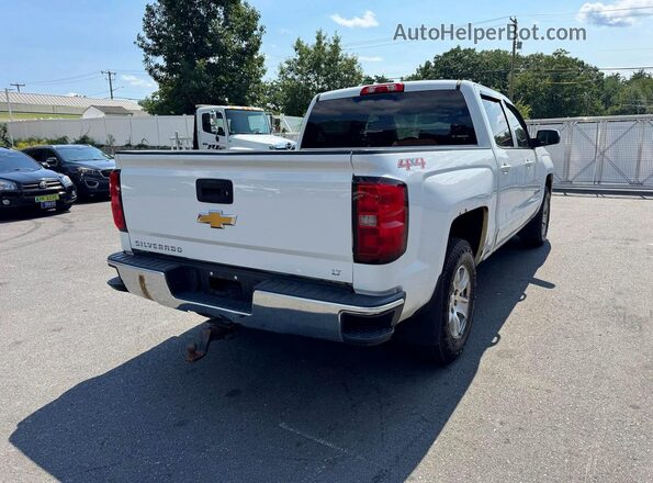 3GCUKREC5GG199801 2016 CHEVROLET SILVERADO Белый Задняя правая четверть