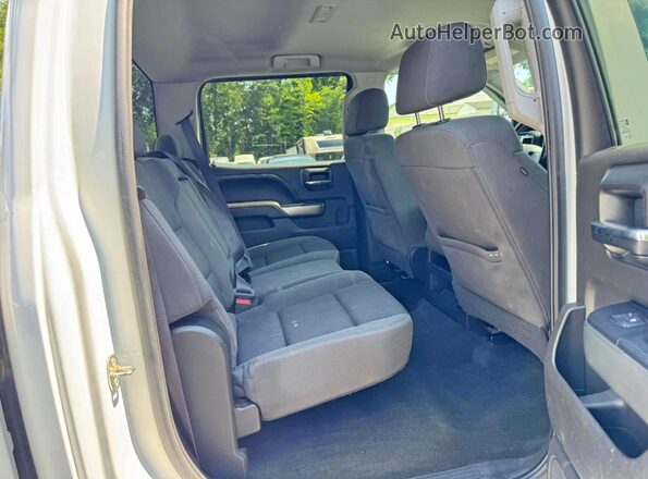 3GCUKREC5GG199801 2016 CHEVROLET SILVERADO Белый Вид задней части салона