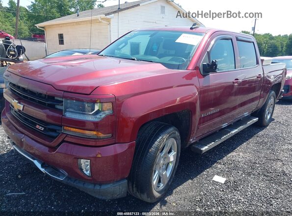 3GCUKREC5GG249564 2016 CHEVROLET SILVERADO Бордовый Передняя левая четверть