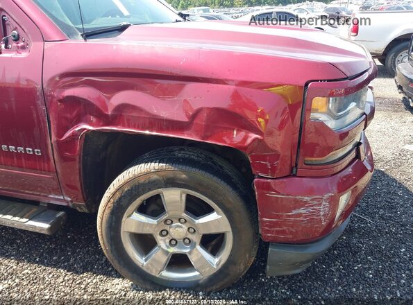 3GCUKREC5GG249564 2016 CHEVROLET SILVERADO Бордовый Вид спереди