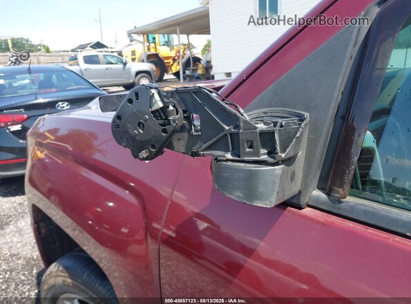3GCUKREC5GG249564 2016 CHEVROLET SILVERADO Бордовый Вид щитка приборов