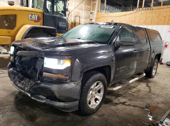 3GCUKREC5GG348031 2016 CHEVROLET SILVERADO Black Tył lewy