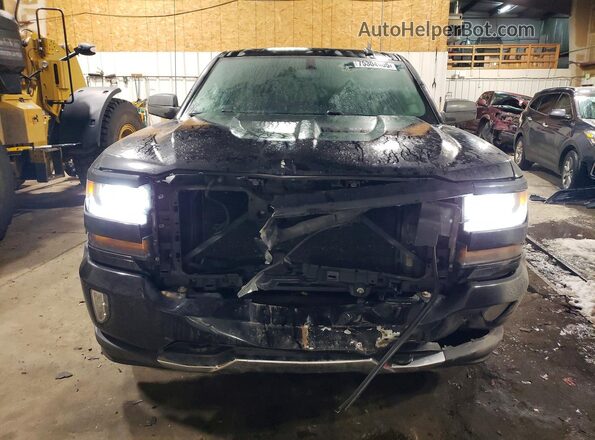 3GCUKREC5GG348031 2016 CHEVROLET SILVERADO Black Widok zestawu wskaźników