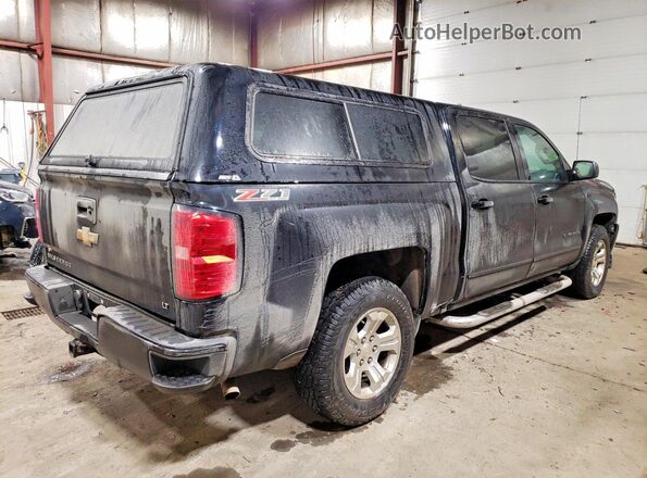 3GCUKREC5GG348031 2016 CHEVROLET SILVERADO Black Widok z tyłu