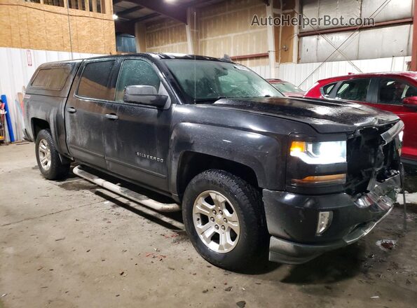 3GCUKREC5GG348031 2016 CHEVROLET SILVERADO Black Widok deski rozdzielczej
