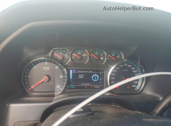 3GCUKREC5JG252553 2018 CHEVROLET SILVERADO White Սարքավորումների վահանակի տեսք