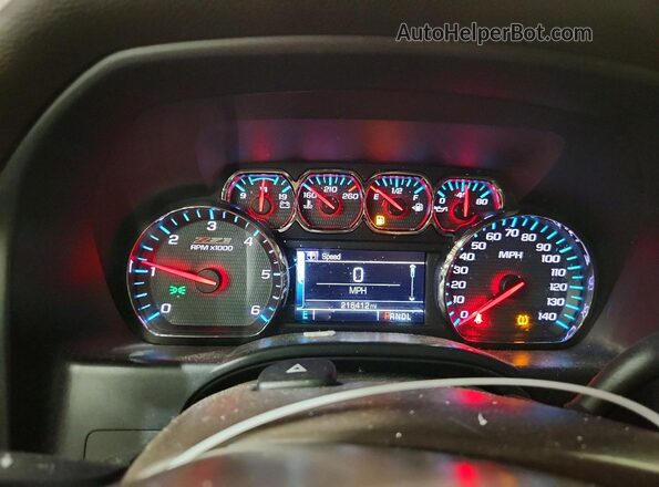 3GCUKREC5JG473540 2018 CHEVROLET SILVERADO White Սարքավորումների վահանակի տեսք