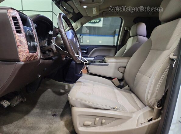 3GCUKREC5JG473540 2018 CHEVROLET SILVERADO White Սալոնի դիմացի տեսք