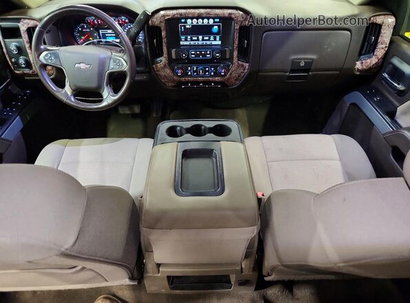 3GCUKREC5JG473540 2018 CHEVROLET SILVERADO White Առջևի վահանակի տեսք