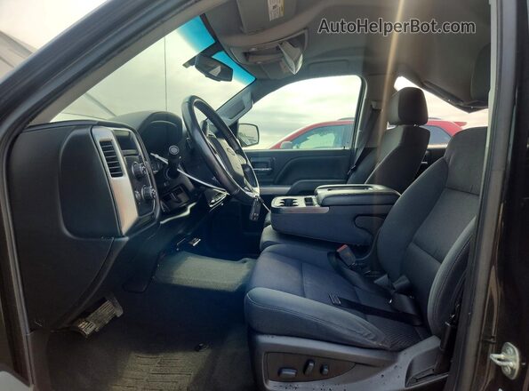 3GCUKREC5JG492976 2018 CHEVROLET SILVERADO Black Front interior view