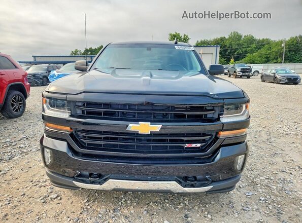3GCUKREC5JG492976 2018 CHEVROLET SILVERADO Black Front view