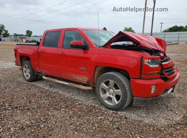 3GCUKREC5JG587070 2018 CHEVROLET SILVERADO Red Front right