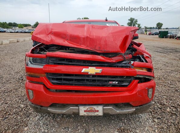 3GCUKREC5JG587070 2018 CHEVROLET SILVERADO Red Front view