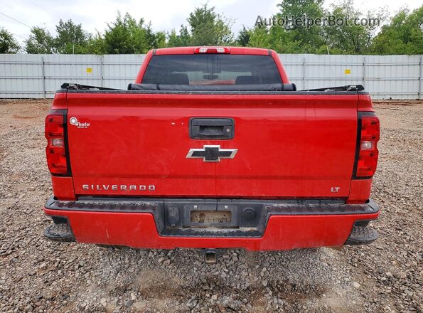 3GCUKREC5JG587070 2018 CHEVROLET SILVERADO Red Rear view
