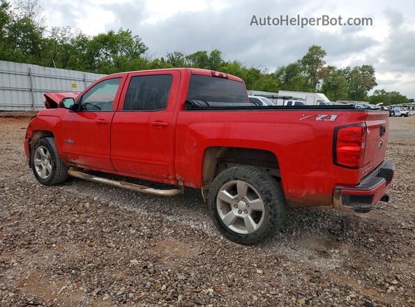 3GCUKREC5JG587070 2018 CHEVROLET SILVERADO Red Rear left