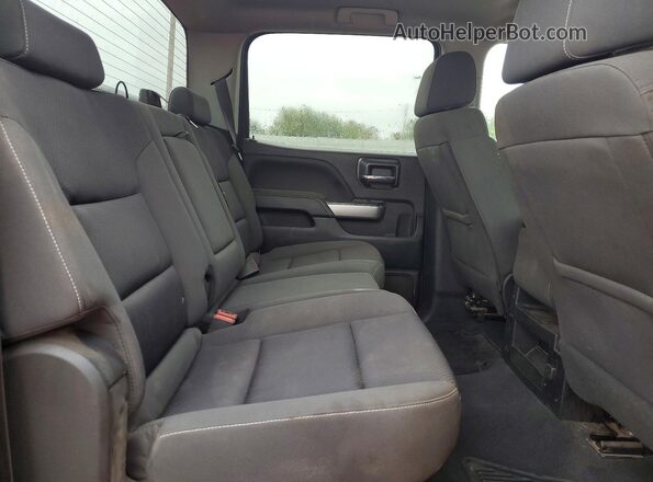 3GCUKREC5JG587070 2018 CHEVROLET SILVERADO Red Rear seats view