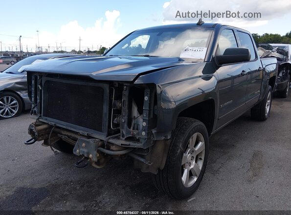 3GCUKREC6HG189098 2017 CHEVROLET SILVERADO Gray Передня ліва чверть