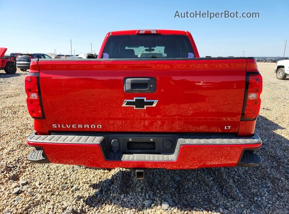 3GCUKREC6HG283613 2017 CHEVROLET SILVERADO Red Հետևի տեսք
