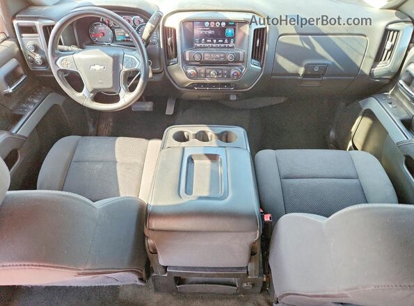 3GCUKREC6HG283613 2017 CHEVROLET SILVERADO Red Առջևի վահանակի տեսք