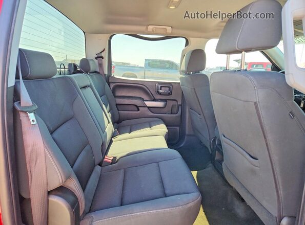 3GCUKREC6HG283613 2017 CHEVROLET SILVERADO Red Հետևի նստատեղերի տեսք