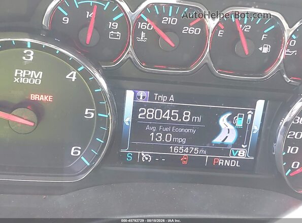 3GCUKREC6HG405550 2017 CHEVROLET SILVERADO White Widok tylnych siedzeń