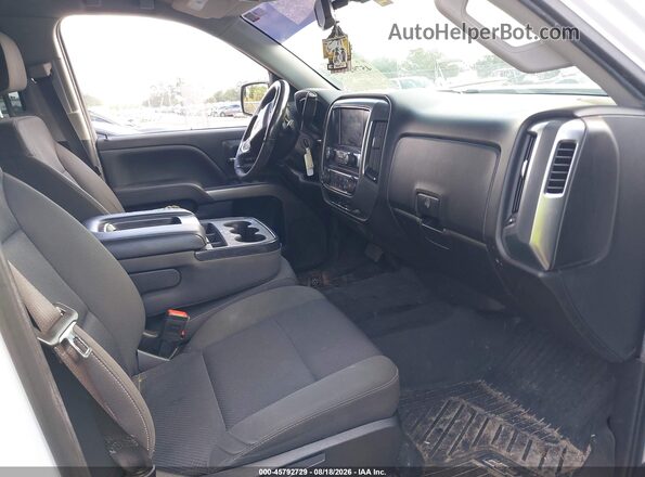 3GCUKREC6HG405550 2017 CHEVROLET SILVERADO White Widok wnętrza z przodu
