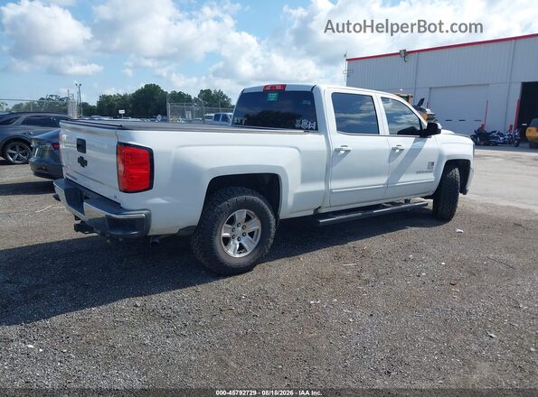 3GCUKREC6HG405550 2017 CHEVROLET SILVERADO White Tył prawy