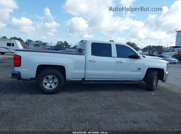 3GCUKREC6HG405550 2017 CHEVROLET SILVERADO White Widok wnętrza z tyłu