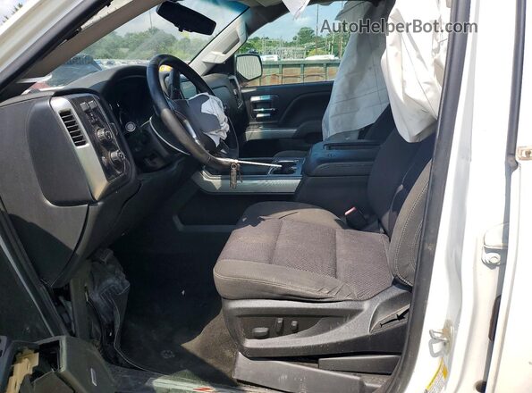 3GCUKREC6JG147617 2018 CHEVROLET SILVERADO White Սալոնի դիմացի տեսք