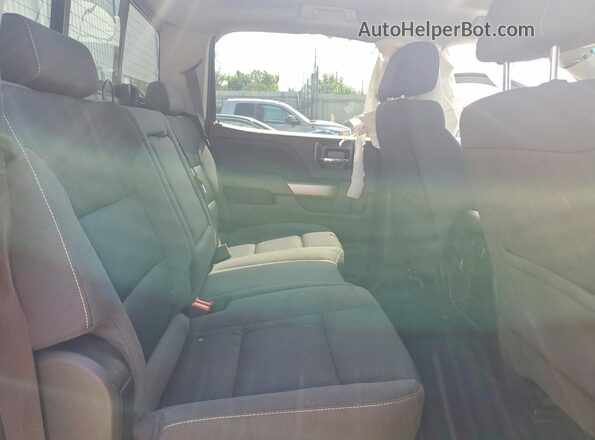 3GCUKREC6JG147617 2018 CHEVROLET SILVERADO White Հետևի նստատեղերի տեսք