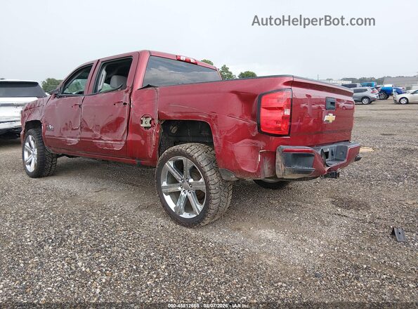 3GCUKREC6JG412150 2018 CHEVROLET SILVERADO Red Задня ліва чверть